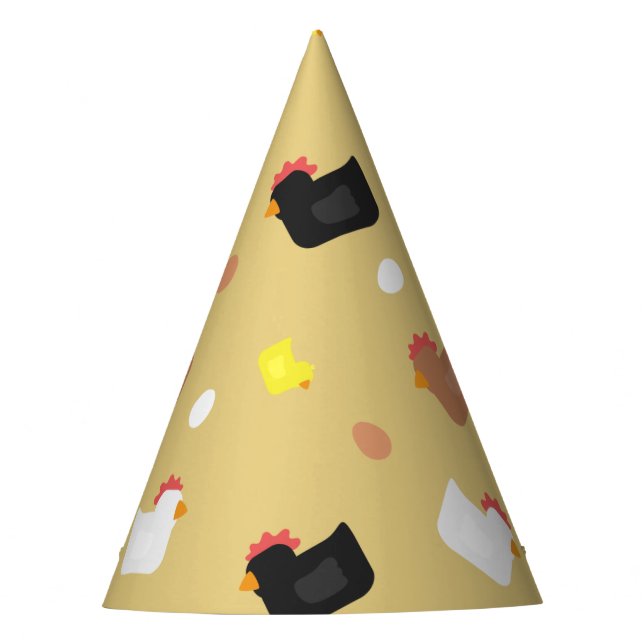Cluck Cluck Party Hat (Front)