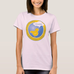 Cluck! Logo Organic Women's Tee