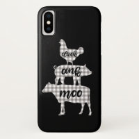 Cluck Oink Moo Chicken Cow Pig Farmhouse
