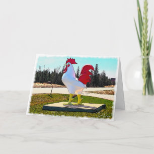 Cluckin’ Hilarious Chicken Joke Card – Lisa Drew
