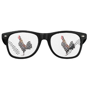 Clucking Chicken Retro Sunglasses