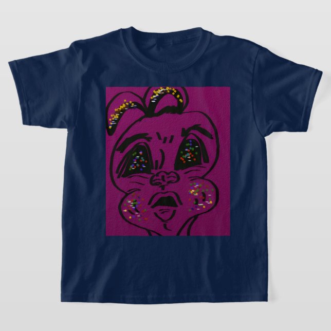 Clueless Bunny  T-Shirt (Laydown)