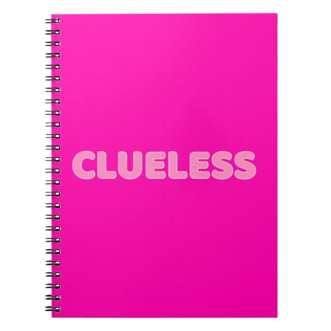 Clueless I Notebook (Front)