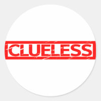 Clueless Stamp