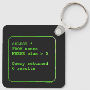 Clueless Users Keychain
