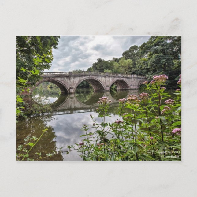 clumber park postcard (Front)