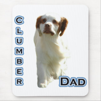 Clumber Spaniel Dad 4 Mouse Pad