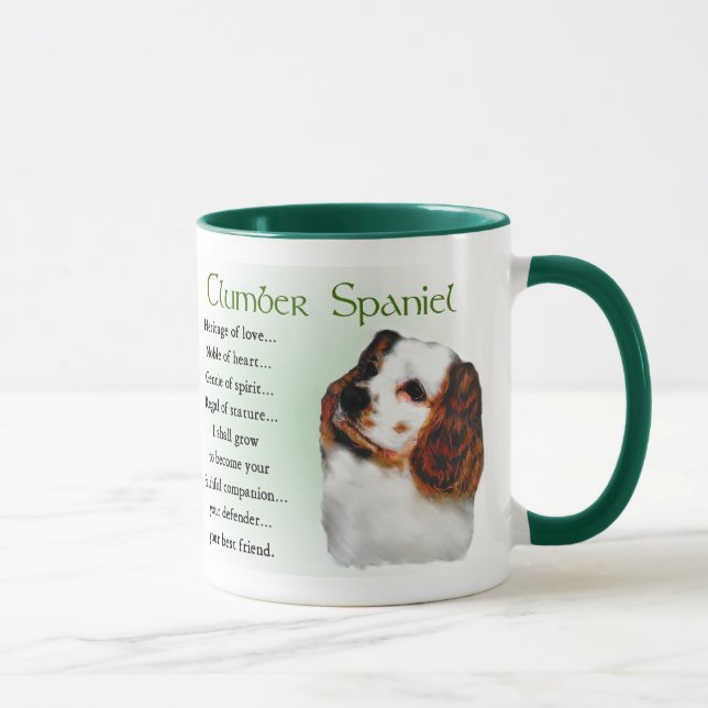 Clumber Spaniel Gifts Mug (Right)
