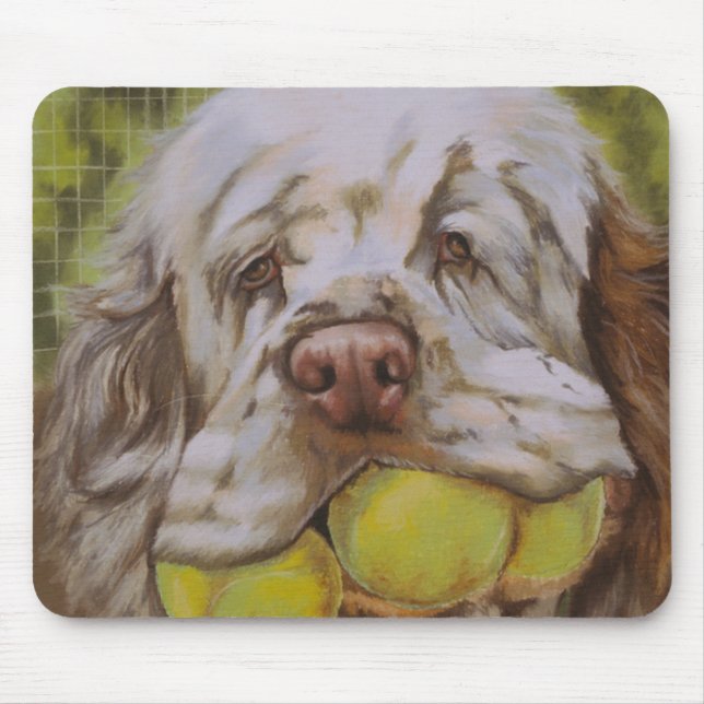Clumber Spaniel Mouse Pad (Front)