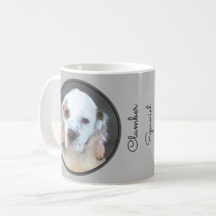 Clumber Spaniel Painting - Cute Original Dog Art Coffee Mug