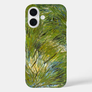Clumps of Grass by Vincent van Gogh iPhone 16 Case