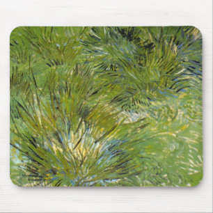 Clumps of Grass by Vincent van Gogh Mouse Pad
