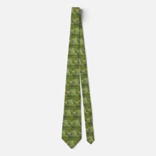 Clumps of Grass by Vincent van Gogh Tie