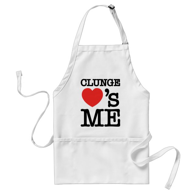 CLUNGE LOVE's ME Standard Apron (Front)