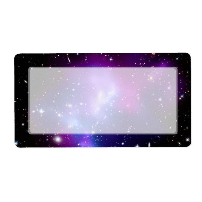 Cluster Galaxy MACS J0717 (télescope Hubble) (Devant)