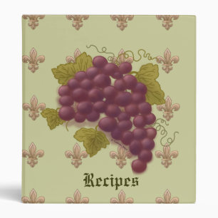 Cluster Grapes Binder