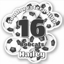cluster of soccer balls personalized team spirit