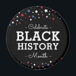Cluster of Stars | Celebrate Black History RWBB Magnet<br><div class="desc">Celebrate Black History Month! These magnets feature a minimal yet meaningful USA-themed design. On the top is a cluster of stars representative of the United States. Instead, these stars are in a red, white, blue, and black colour scheme. A great way to thank your guests for coming to your Black...</div>