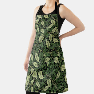 Cluster of Vines in Shades of Green Apron