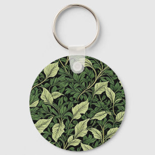 Cluster of Vines in Shades of Green Keychain
