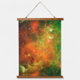 Clusters Of Stars In The North American Nebula. Hanging Tapestry