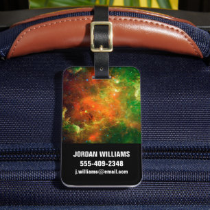 Clusters Of  Stars In The North American Nebula. Luggage Tag