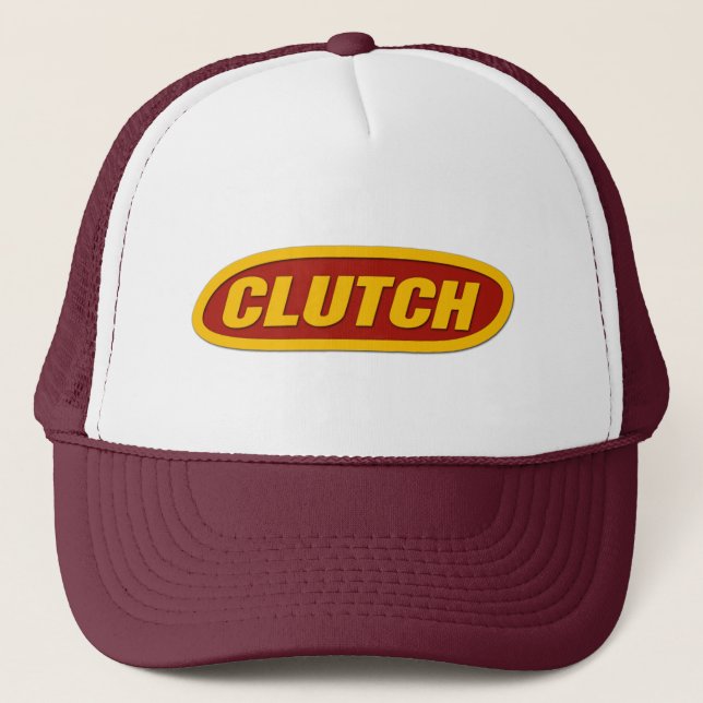 clutch band trucker hat (Front)