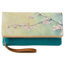 Clutch d'art de fleurs de cerisier