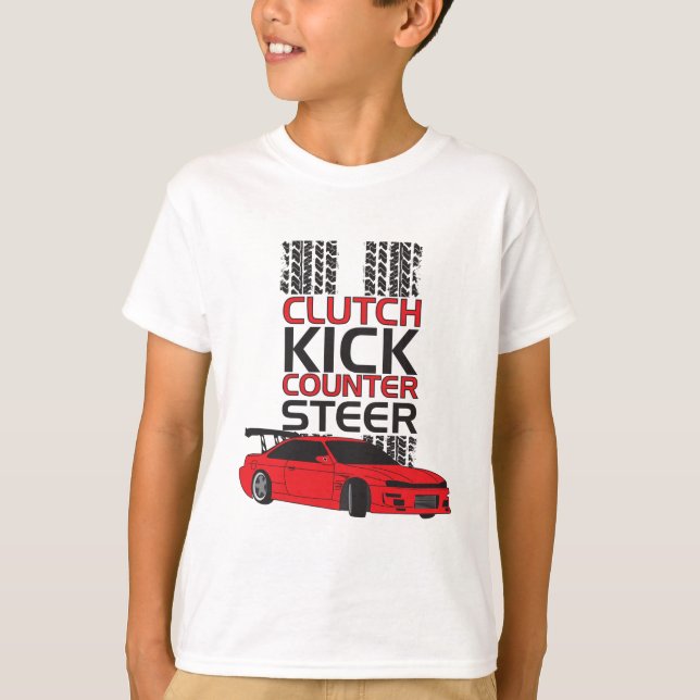 Clutch Kick Drift T-Shirt (Front)