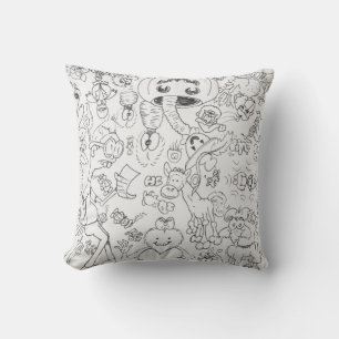 Clutter-ific! Throw Pillow