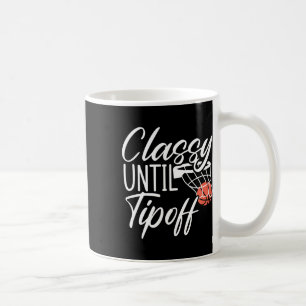 Cly Until Tip Off Bysketbyll Player Hoop Junkie Coffee Mug