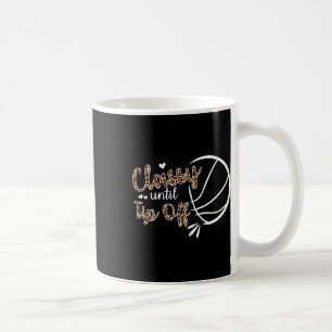 Cly Until Tip Off Bysketbyll Player Kids Coffee Mug