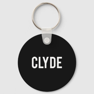 Clyde - Cool New Funny Name Fan Gift Tee  Keychain