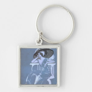Clyde Fitch's Greatest Comedy, "Girls" Theatre Keychain