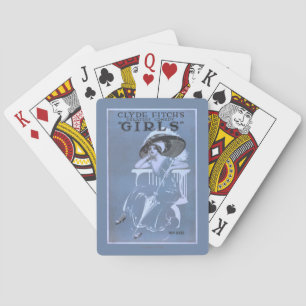 Clyde Fitch's Greatest Comedy, "Girls" Theatre Playing Cards