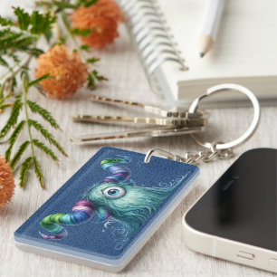 Clyde - Monstre à oeil unique - Porte - clé person