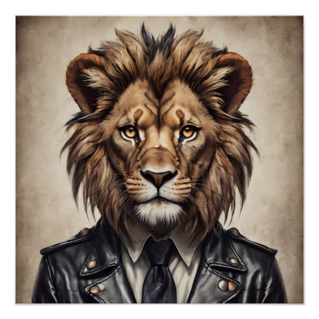 Clyde the Lion Poster (Front)