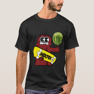 Clyde with Watermelon and Nixpix Skateboard Logo T-Shirt