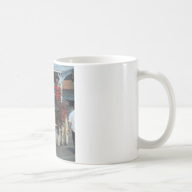 Clydesdale 6 horse hitch coffee mug (Right)