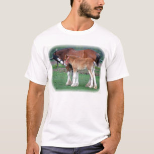 Clydesdale and colt T-Shirt