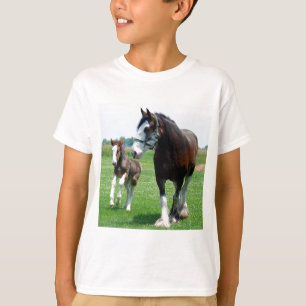 Clydesdale and Filly T-Shirt