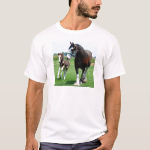 Clydesdale and Filly T-Shirt