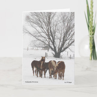 Clydesdale Christmas Card