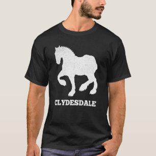 Clydesdale Clydesdale Rider Giant Feet Horse 1 T-Shirt