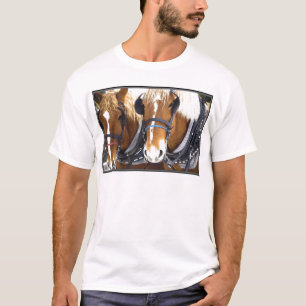 Clydesdale Draught Horses T-Shirt