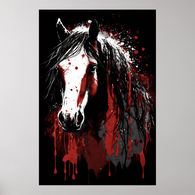 Clydesdale Horse Poster (Front)
