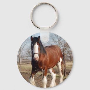 Clydesdale keychain