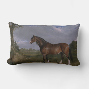 Clydesdale Stallion (Thoroughbred Horse) (Animal) Lumbar Pillow