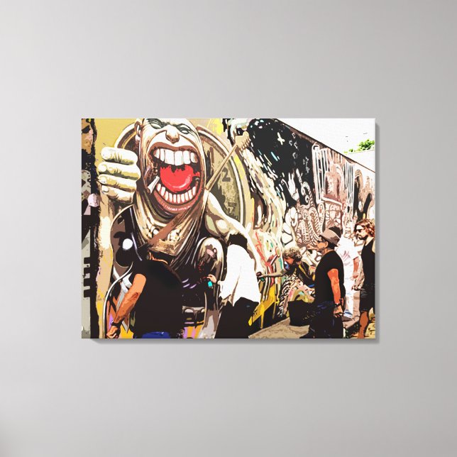 CM11095 - Urban Art - Rolling Stones Canvas Print (Front)