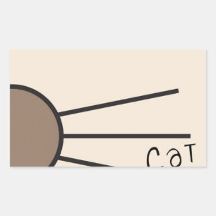 CM Whiskers Logo Sticker